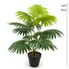 Árvore de Palma Cruzada Falsa Pequeno Ventilador Artificial Girassol Planta Verde em Vaso Decoração de Interior Projeto Paisagismo Cenário de Jardim Dropshipping