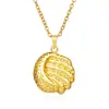 Collar con colgante de acero inoxidable transfronterizo Cadena para suéter de moda europea y americana para mujer 18K Tendencia Joyería Joker al por mayor
