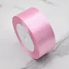 Cinta de Satén de 4 cm en Stock, Cinta de Flores, Decoración de Pasteles, Material Hecho a Mano, Empaque de Cajas de Regalo, Cinta Colorida, Artículo Popular Transfronterizo