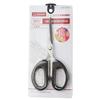 Tijeras Rimi S003, Artículos de Oficina, Artículos Escolares, Corte Pequeño con Mango Negro, Guía Afilada de Acero Inoxidable