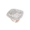 Nuevo anillo de acero inoxidable transfronterizo, moderno y único anillo de mariposa prensado en aceite para mujer, anillo de diseño geométrico que no se decolora