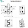 226-1-2-3 Bisagra Aleación de Zinc Acero Inoxidable 405060 Caja de Distribución Puerta de Gabinete 236 Bisagra Industrial