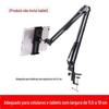 Suporte de Microfone de Clipe Metal Cantilever Dobrável Rotativo 360 graus 35 Transmissão ao Vivo Suporte de Microfone de Clipe de Mesa