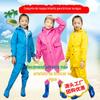 Calça de chuva infantil peça única calça de vadeio calça d'água roupas de areia para jardim de infância crianças de pesca brincar com água sapatos de chuva para meninos e meninas