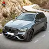 Adecuado para Mercedes-Benz Glc260300 Modificado y Mejorado Glc63S Amg Parachoques Delantero y Trasero de Gran Cobertura Piezas de Automóvil