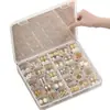 Caja de Almacenamiento para Joyería para Pendientes, Colgantes, Accesorios, Cadenas Largas y Cadenas de Cuentas; Protección de Color Duradera, Ultra Transparente y Transparente, Caja de Diseño Sencillo