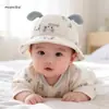 Chapéus de Bebê Estilo Fino para Primavera e Outono Meninos e Meninas Chapéus de Pescador Ajustáveis Chapéus de Sol para Bebês