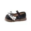 Outono de 2025 Novos Sapatos de Couro Infantis para Meninas Sapatos de Princesa Sapatos de Dança Infantis da Moda Estilo Coreano Sapatos Infantis Atacado Dropshipping