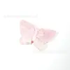 5cm Mariposa Cristal Natural Tallado Piedra Semipreciosa Pulsera Mariposa Colgante Accesorios Joyería DIY Venta al por mayor
