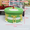 Cesta de Almacenamiento para Pastel de Muñeca Divertida Juguetes para Niños Cesta Tejida de Cuerda de Algodón de Dibujos Animados Caja Organizadora de Bocadillos para Escritorio de Sala de Estar