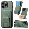 Soporte Simple Adecuado para Funda de Teléfono Apple 18 con Ranura para Tarjeta y Soporte Multiángulo, Funda Protectora iPhone 17 Pro con Tarjetero