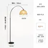 Lámpara de pie estilo wabi-sabi francés, popular mesita de noche retro vintage con iluminación integrada, creando una atmósfera tipo Zen en el dormitorio