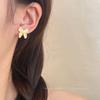 Hielo Cristal Transparente Diamante Triturado Pendientes de Tachuela Estudiante Pendientes para Mujer Temperamento Celebridad de Internet Douyin Estilo Caliente Nicho Sentido de Alta Gama Pendientes Joyería para Orejas