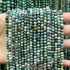 Suministrado directamente por el fabricante: cuentas redondas pequeñas de piedra natural, cuentas de arroz, cristal, turmalina, cuentas redondas de ágata, materiales hechos a mano para DIY, accesorios para pulseras