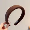 Faixa de Cabelo Alta para Mulheres, Novo Acessório de Cabelo Estilo Francês 2026 Inspirado em Chanel, Elegante Faixa de Cabelo com Aba Larga