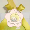 Tarjeta de agradecimiento para celebración de 100 días, Tarjeta de felicitación de cumpleaños para niños, Tarjeta para el primer mes del bebé, Encabezado de tarjeta de etiqueta de regalo de 100 días
