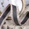 Cinta Coreana Doble Color Borde Ancho Grano de Madera Poliéster Algodón Cinturón Accesorios para el Cabello diy Material para Lazos Empaque Accesorios de Ropa Cinta