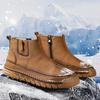 Otoño e Invierno 2024 Nuevo TikTok Venta en Vivo Suela de Goma Bota Martin de Caña Alta Herramienta Casual para Exteriores Cubrepiés para Hombre
