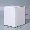 Caixa de Papelão Branca Spot Caixa Retangular Espessa Branca Caixa de Embalagem Caixa Colorida de Papel Branco Caixa de Embalagem para Presente Pode Ser Personalizada