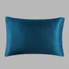 Funda de almohada de seda de morera 16 mm tamaño 43*63 Doble cara Suave Adecuada para niños En stock Color liso simple