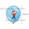 Globos de Látex Temática Circo Carnaval Estampado de Dibujos Animados Engrosados Globos de Decoración para Escena de Fiesta de Cumpleaños Infantil