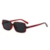 Nuevas Gafas de Sol Rosas de Moda para Mujer, Gafas de Sol con Protección UV a la Moda para Hombre, Gafas Retro Cuadradas Pequeñas Transfronterizas