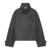 Ins atacado de roupas femininas estilo europeu e americano 2026 Outono Novo Versátil de Alta Qualidade Casaco Blazer Dupla Face 6318329
