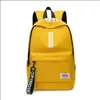 Mochila Nova Simples para Alunos do Ensino Fundamental Leve Fashionável Casual Mochila de Grande Capacidade Estilo Universitário Mochila Versátil Resistente ao Desgaste