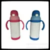 Taza Termo de Acero Inoxidable de Doble Pared 304 con Recubrimiento para Sublimación Botella de Acero Inoxidable al Vacío para Niños con Asa de Cuerda Portátil