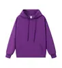 Primavera y Otoño 320g Delgado Conjunto Padre-Hijo Hombro Caído Sudadera con Capucha Personalizada Holgada Casual Chaqueta de Color Sólido para Niños Venta al por Mayor