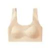Período de Desenvolvimento de Meninas Adolescentes 10A Roupa Íntima Antibacteriana Invisível Sem Costura, Amiga da Pele, Respirável, Sem Efeito de Aumento dos Seios, Colete com Suporte para Esportes