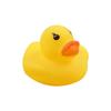 Água que joga o mini pato amarelo pequeno brinquedos do banho da água do bebê que joga brinquedos educacionais das crianças do vinil pequeno do pato por atacado