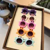 Gafas de Sol Protección UV Estilo Coreano Dibujos Animados Bebé Niño Niña Forma de Conejo Lindo Gafas de Sol para Niños