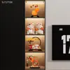 Árbol de Dinero Pintura de Arena Movediza Gatos de la Suerte Adornos Decoración de Sala de Estar Regalo de Mudanza a Casa Nueva Regalo de Inauguración de Casa Nueva Hogar