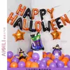Nuevo globo de Halloween con forma de película de aluminio, globo decorativo de dibujos animados, globo para fiesta temática de Halloween