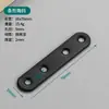 Soporte de Ángulo Triángulo Hierro Angular Ángulo Recto 90 Grados Sujetador de Acero Inoxidable Conector para Muebles Placa de Hierro Reforzadora