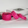 Pulsera para Mujer de Color Caramelo Cuadrada Estilo Punk Nuevo Europeo y Americano, Pulsera de Muñeca Casual de Moda con Remaches Personalizados, Joyería