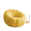 Sofá nórdico perezoso, popular silla de calabaza individual de tatami, sofá pequeño para apartamentos pequeños, dormitorio, balcón, reclinable de ocio