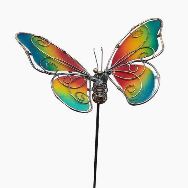 butterfly on a stick