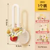 Estante de Almacenamiento para Accesorios del Cabello Barra de Pared Diademas Ligas Elásticas Diademas Estante de Almacenamiento Gancho para Exhibir Joyas con Cuentas