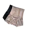 Calcinha abdominal de cintura alta feminina, levantamento de quadril, forte, barriga pequena, feminina, renda sem rastros, algodão puro, perfil, calcinhas modeladoras