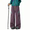 Pantalones Deportivos Funcionales de Otoño de Moda para Hombre y Mujer Estilo Montaña Outdoor Diseño Holgado Pantalones Casuales