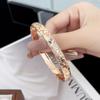 V Gold Edição Alta Edição Seiko Pulseira Losangular Feminina Original V Gold Leve Luxo Alta Qualidade Pulseira Reticulada