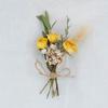 Mini Buquê de Flores Secas Cartão Decoração Material DIY Adereços para Fotos Acessórios de Caixa de Presente Pequeno Buquê Presente de Mão Corsage