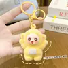 Chaveiro de PVC da Série Bebê com Desenho Animado, Pequeno Pingente, Brinquedo Moderno, Presente para Crianças, Pingente Fofo para Mochila de Casal de Bonecos