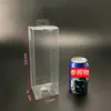 Caja de Embalaje de PVC en Stock Caja Transparente Embalaje de Cosméticos Figura de Juguete Mascota Caja de Embalaje de Plástico Plegable con Gancho