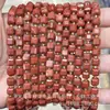 6mm 8mm Pedra Natural Cristal Ágata Canto Chanfrado Quadrado DIY Pulseira Colar Acessórios de Joias Produtos Semi-Acabados Atacado
