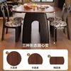 Mesa de Comedor Plegable de Madera Maciza Estilo Medieval, Convertible en Mesa Redonda, Adecuada para Hogares Pequeños, Modelo Nuevo, Extensible, Redonda Estilo Americano