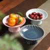 Plato de fruta de loto de cerámica, nuevo plato de refrigerio de base alta de estilo chino, plato de refrigerio zen, plato de fruta para sala de estar en casa