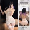 Domila leche de miel plisado crítico perspectiva tentación malla camisón ropa interior sexy deseo puro F872